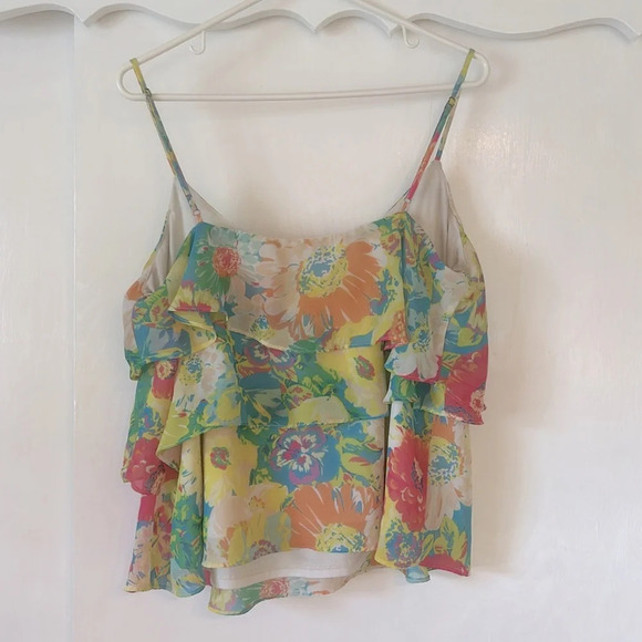 Sofia Sofia vergara floral tank top size L (see measurements in photos) - Picture 3 of 9